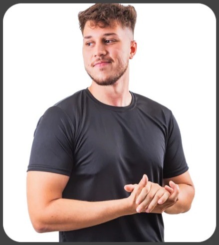Modelo de fardamento em Dryfit